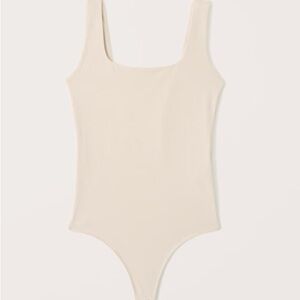 Abercrombie & Fitch Women's Cotton-Blend Seamless Fabric Tank Bodysuit- XL-NWT